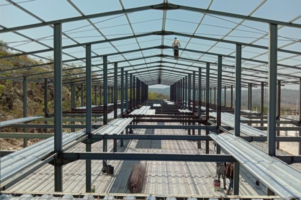 konstruksi baja berat wf h beam boyolali dan solo raya bengkel las sinar fajar